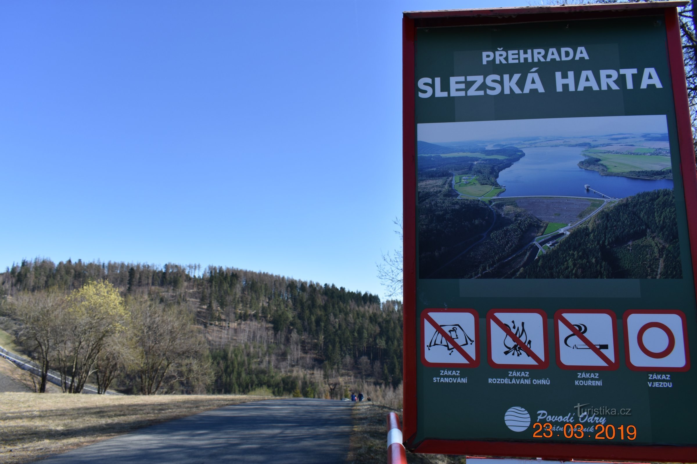 Världsvattendagen vid Slezská Harta-dammen