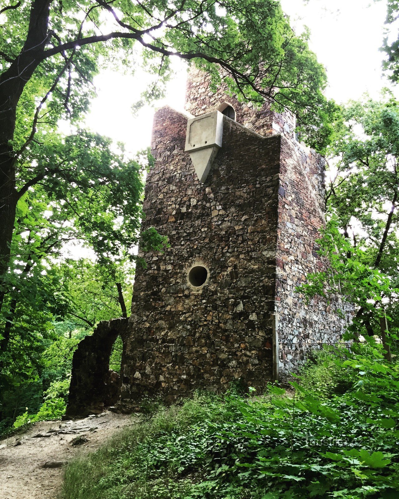 新鲜的 Cibulka 观察塔