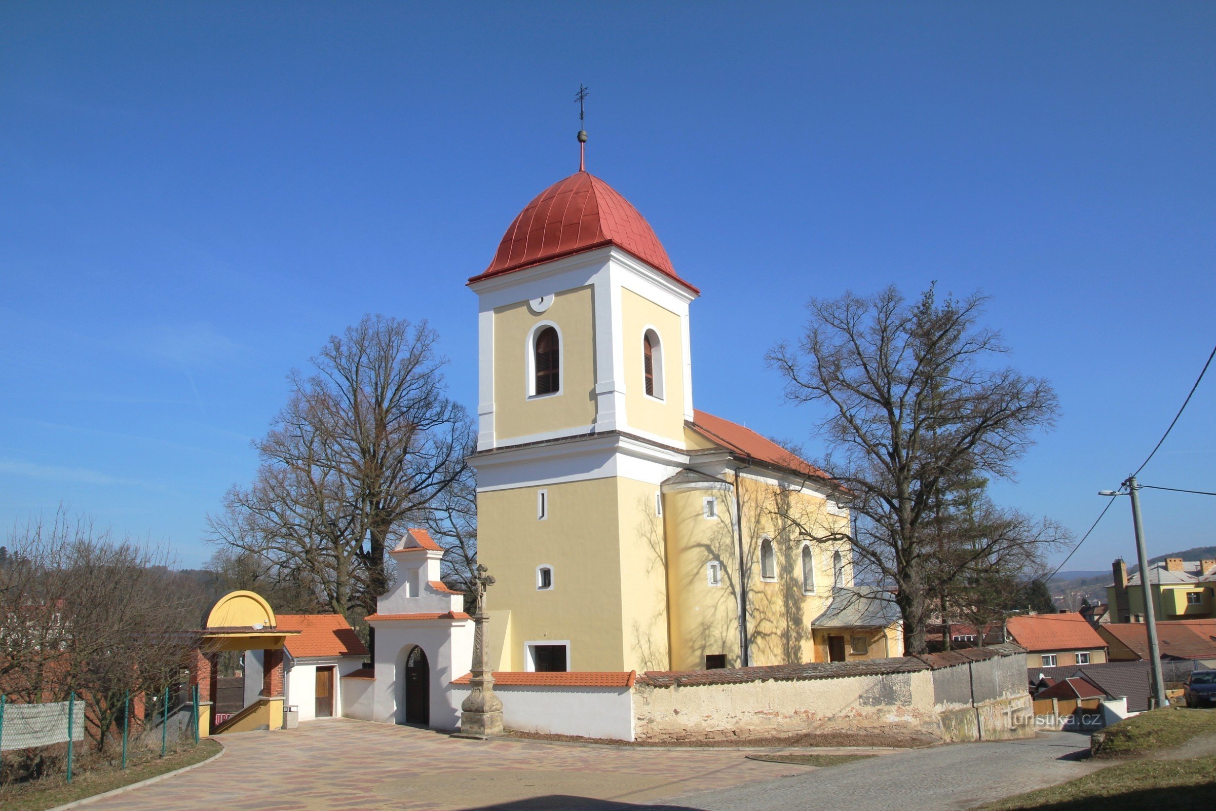 Svitavka - Kerk van St. Johannes de Doper
