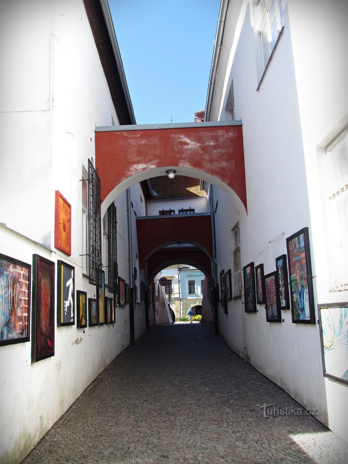 Svitavská galleri under åben himmel