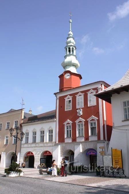 Svitavy - Praça da Paz