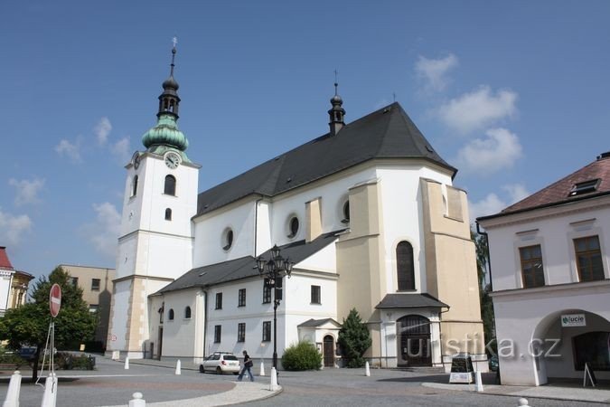 Svitavy - Praça da Paz