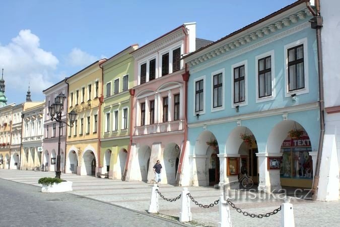 Svitavy - Plaza de la Paz