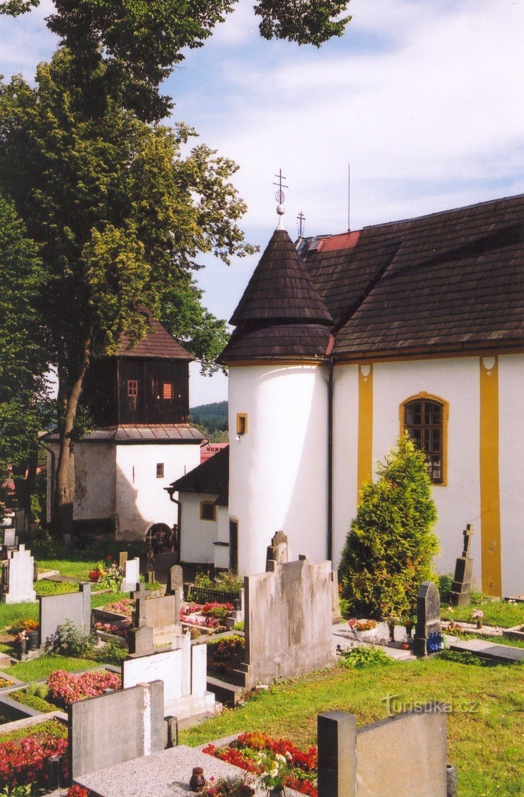 Svratka - kirken St. Johannes Døberen
