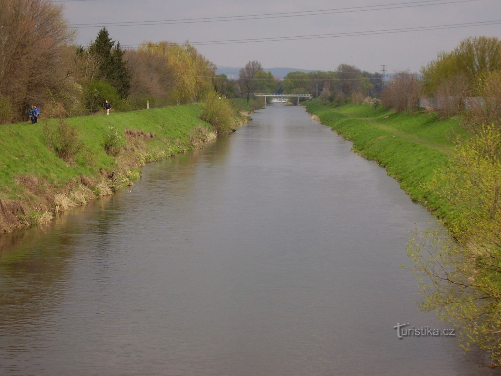 Svratka bei Přízřenice, südlich von Brünn