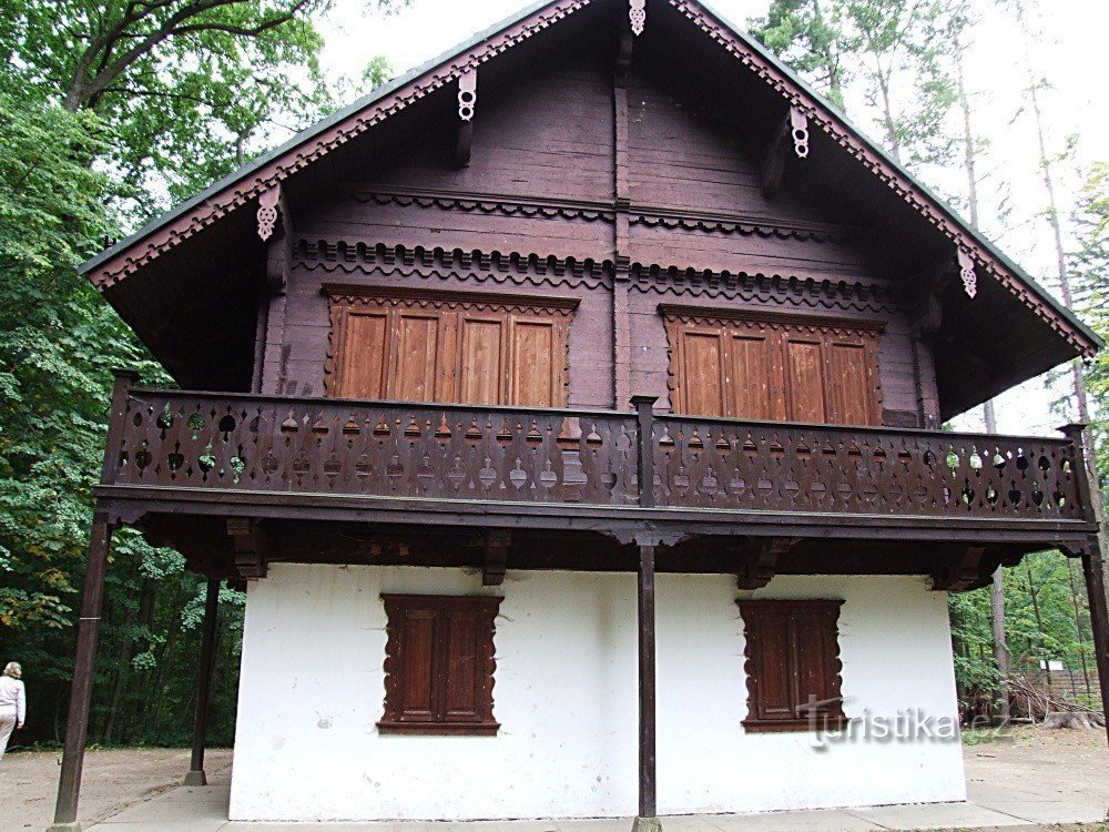 Casa suíça em Terčina údolí