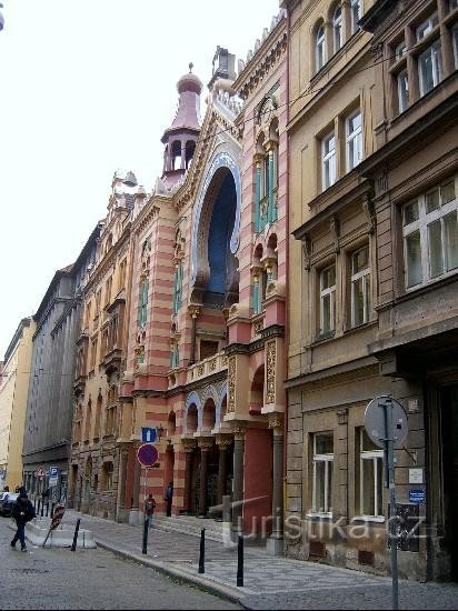 Sinagoga na rua de Jerusalém