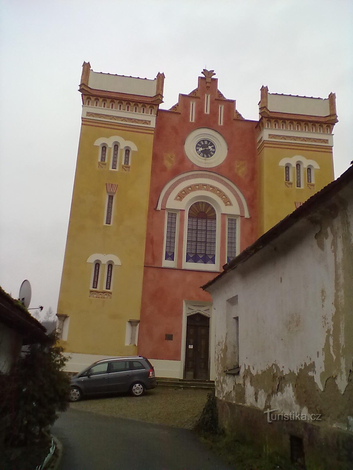 Synagogue in Nové Cerekva, after reconstruction.