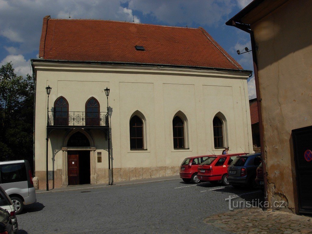 Sinagoga na parte judaica da cidade