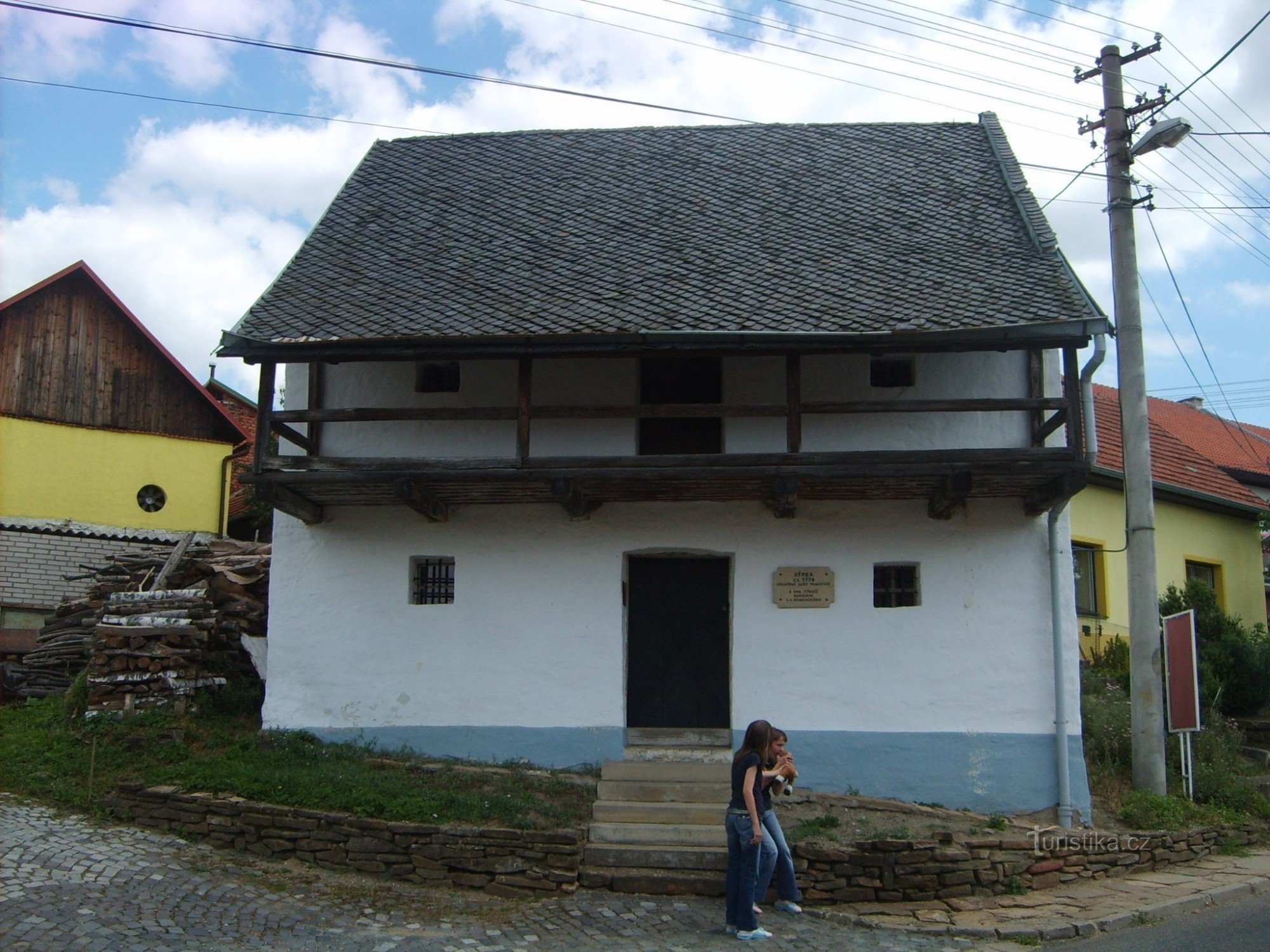 Sýpka - expositie van JA Comenius en de geschiedenis van het dorp
