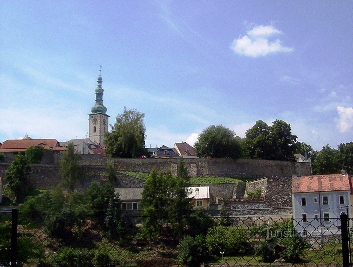 Tabor-gradska utvrda iz Jordana-Foto: Ulrych Mir.