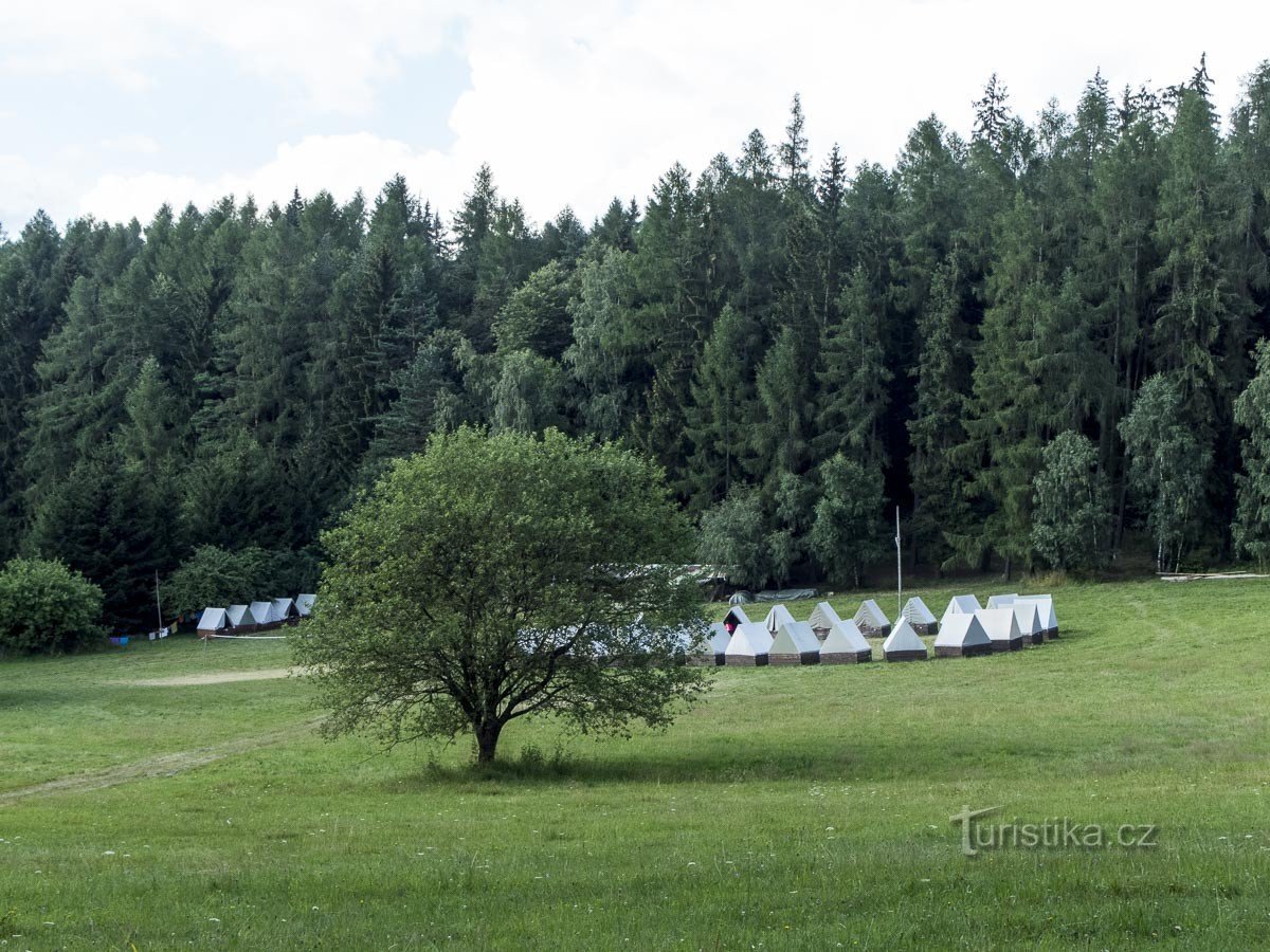 Лагерь в Солитьюде