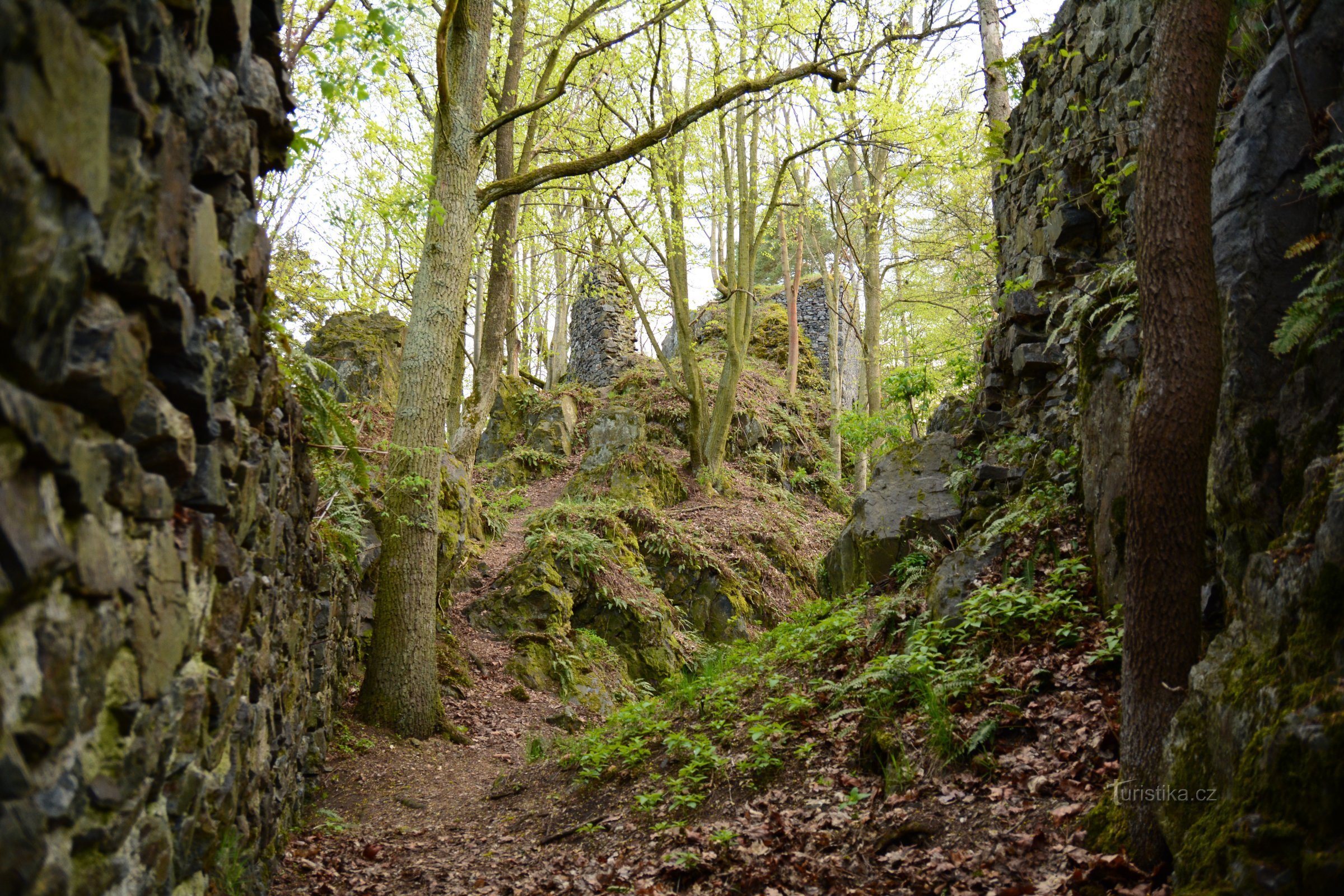 Camping después del robo - Castillo de Skála