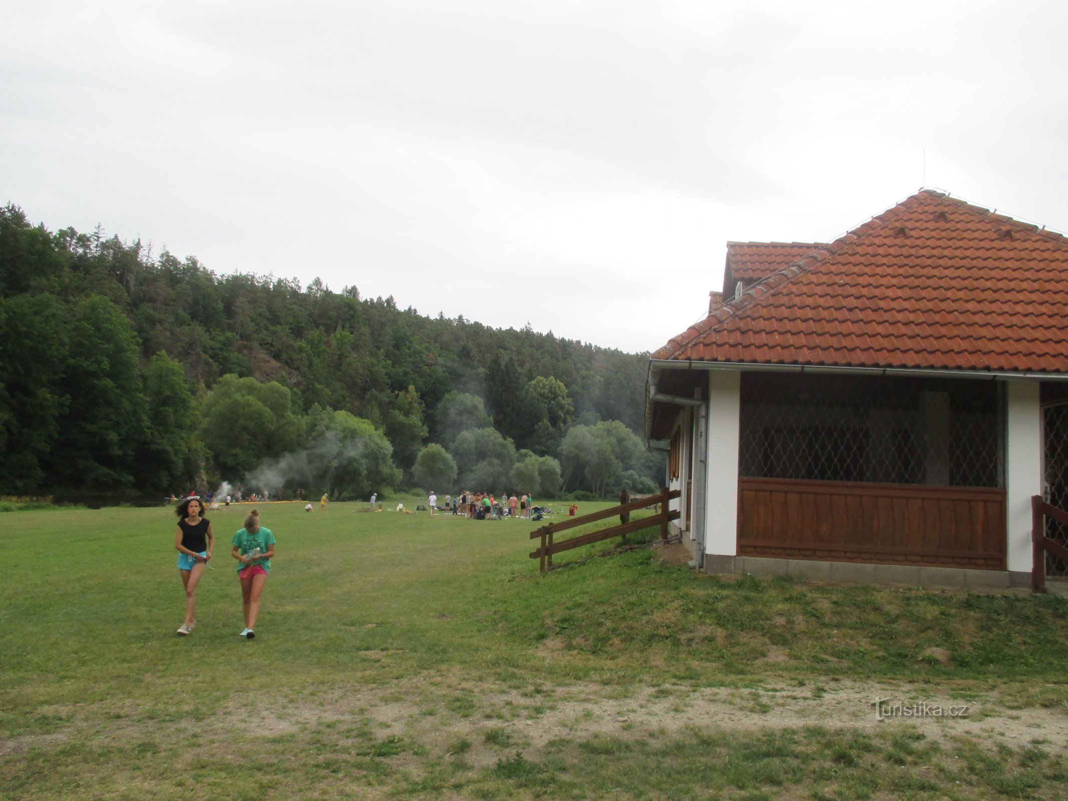 Girl's stone camp