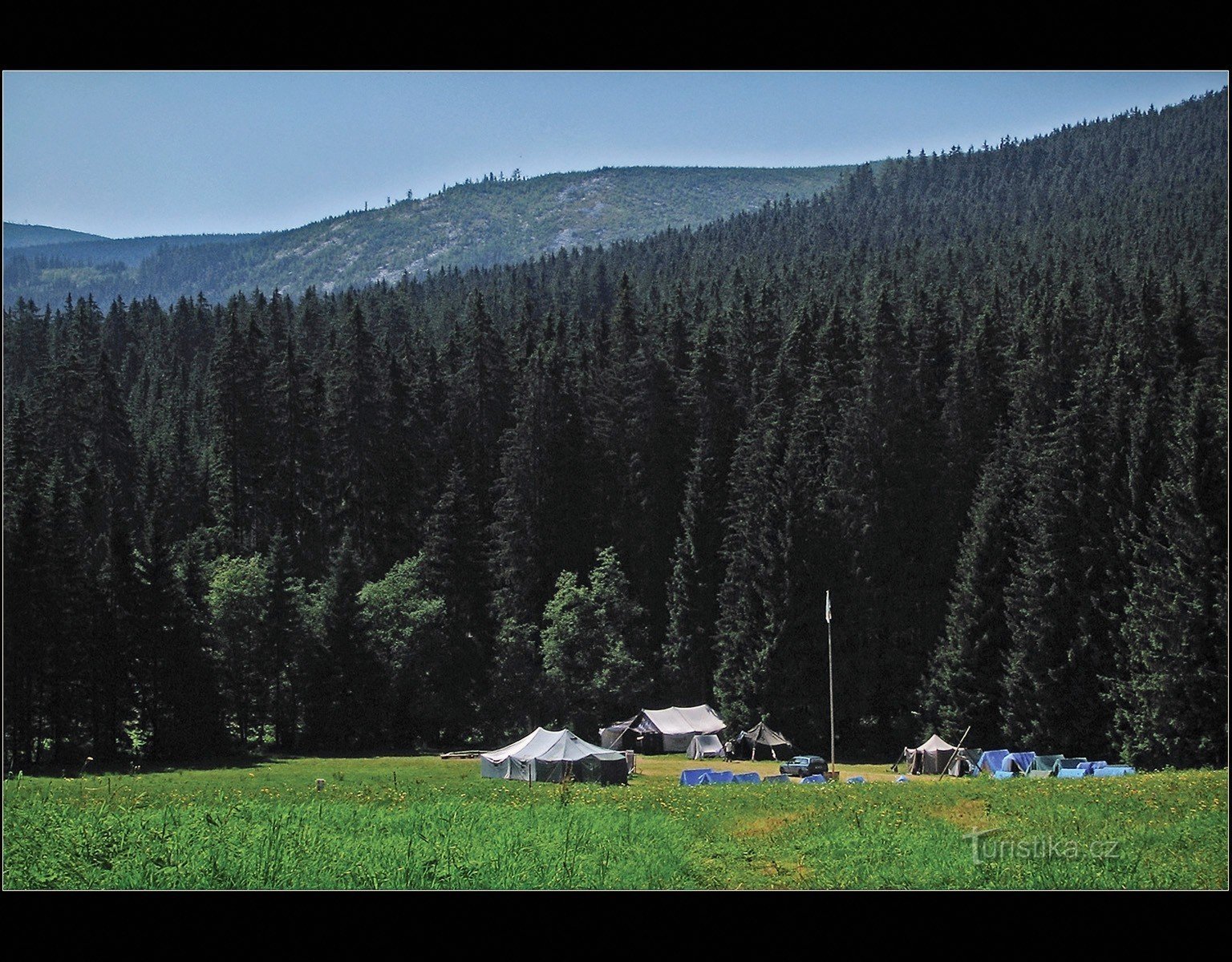 Obozowicze w naturze Jesenice