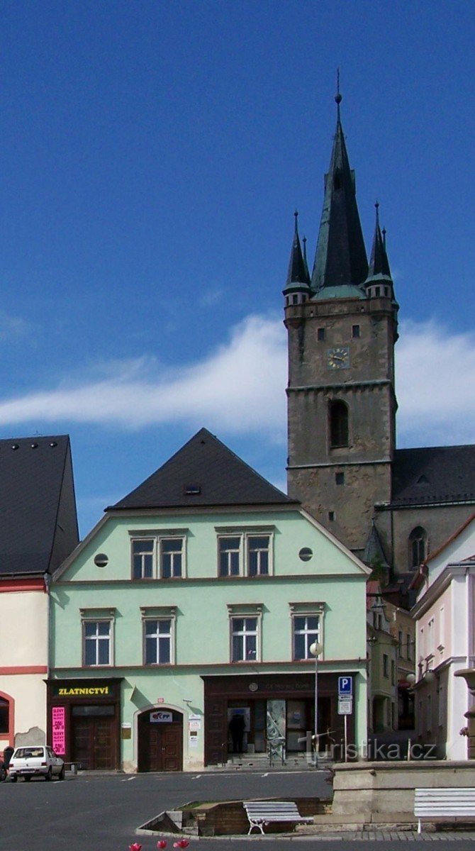 Tachov - Église de l'archidiacre de l'Assomption de Sainte-Marie