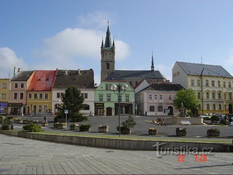 Tachov: vierkant