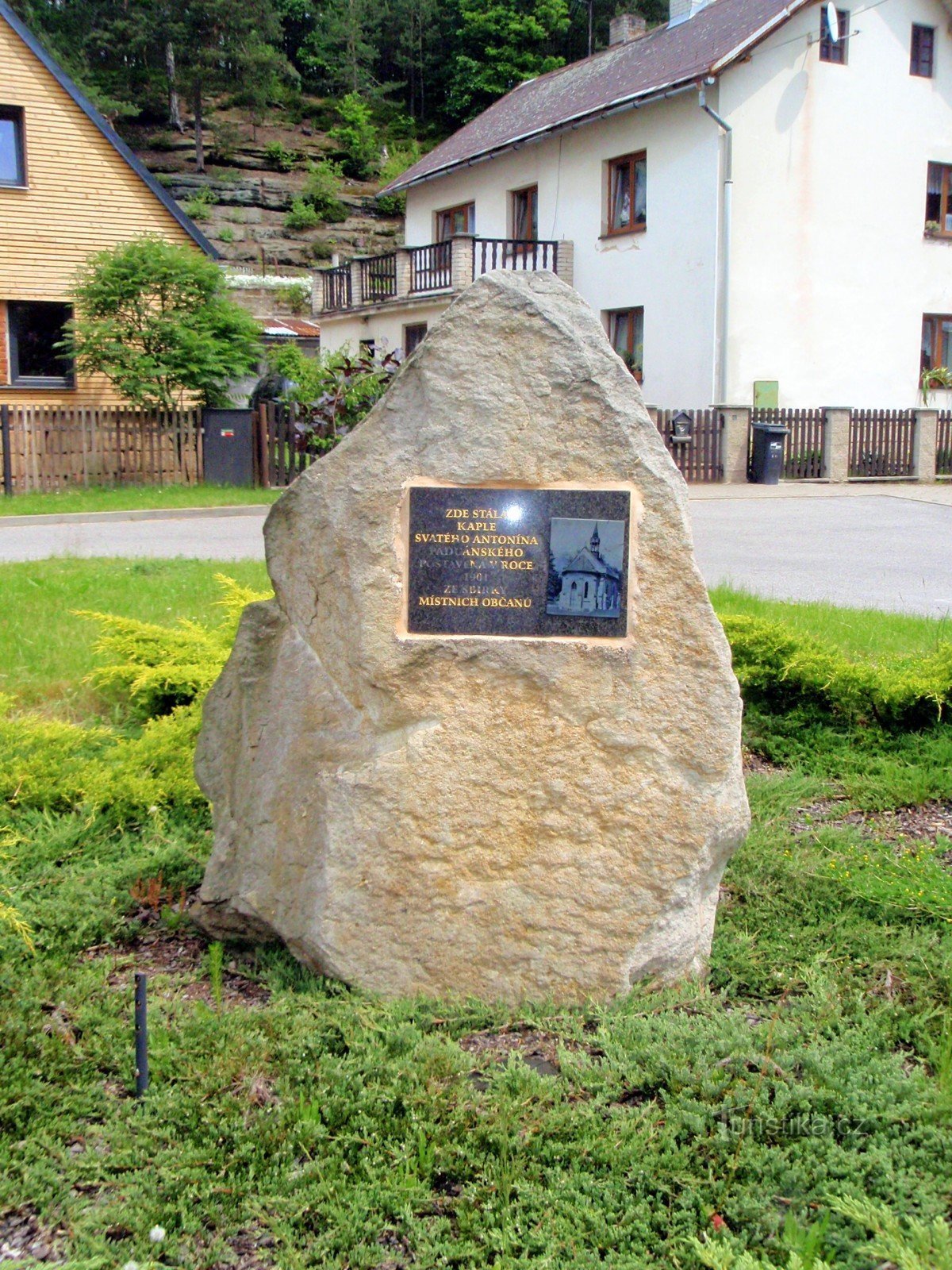 Hier stand eine Kapelle