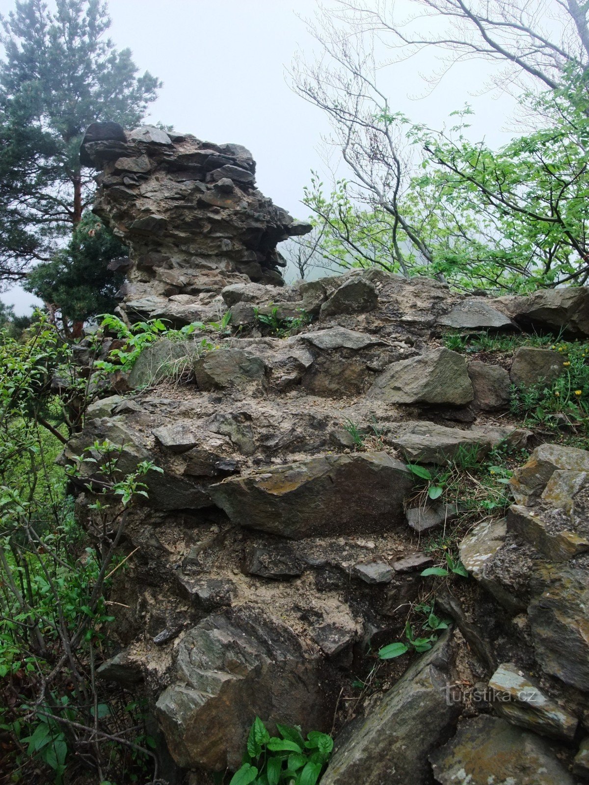 The mysterious Kyšperk Castle in the Ore Mountains