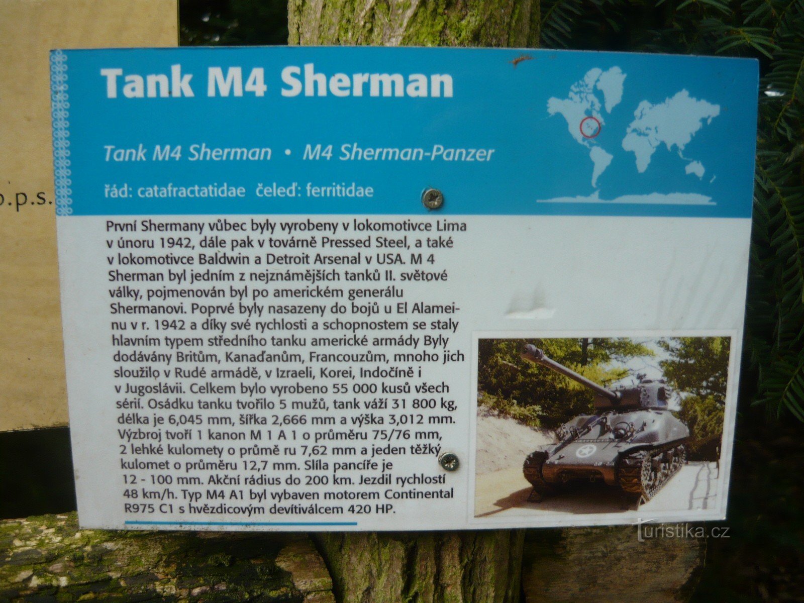 Tanque no ZOO Pilsen