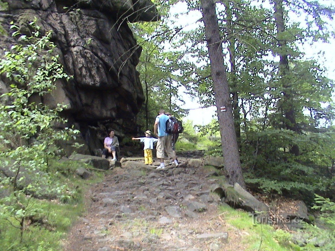 Tanvald- Terezínka-Muchov-Vrchůra-Berany-Černá studnice