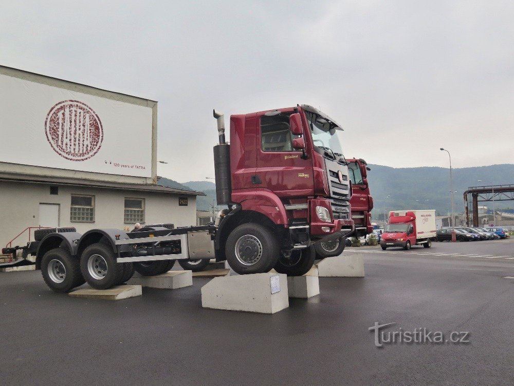 Tatra Kopřivnice ou du hall de production parmi les vétérans