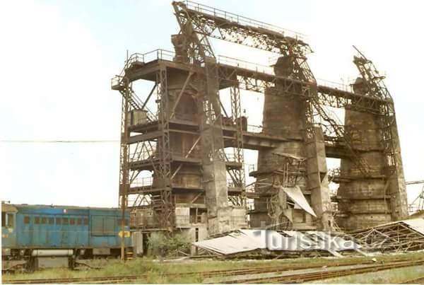 Monumento técnico de um forno de cal