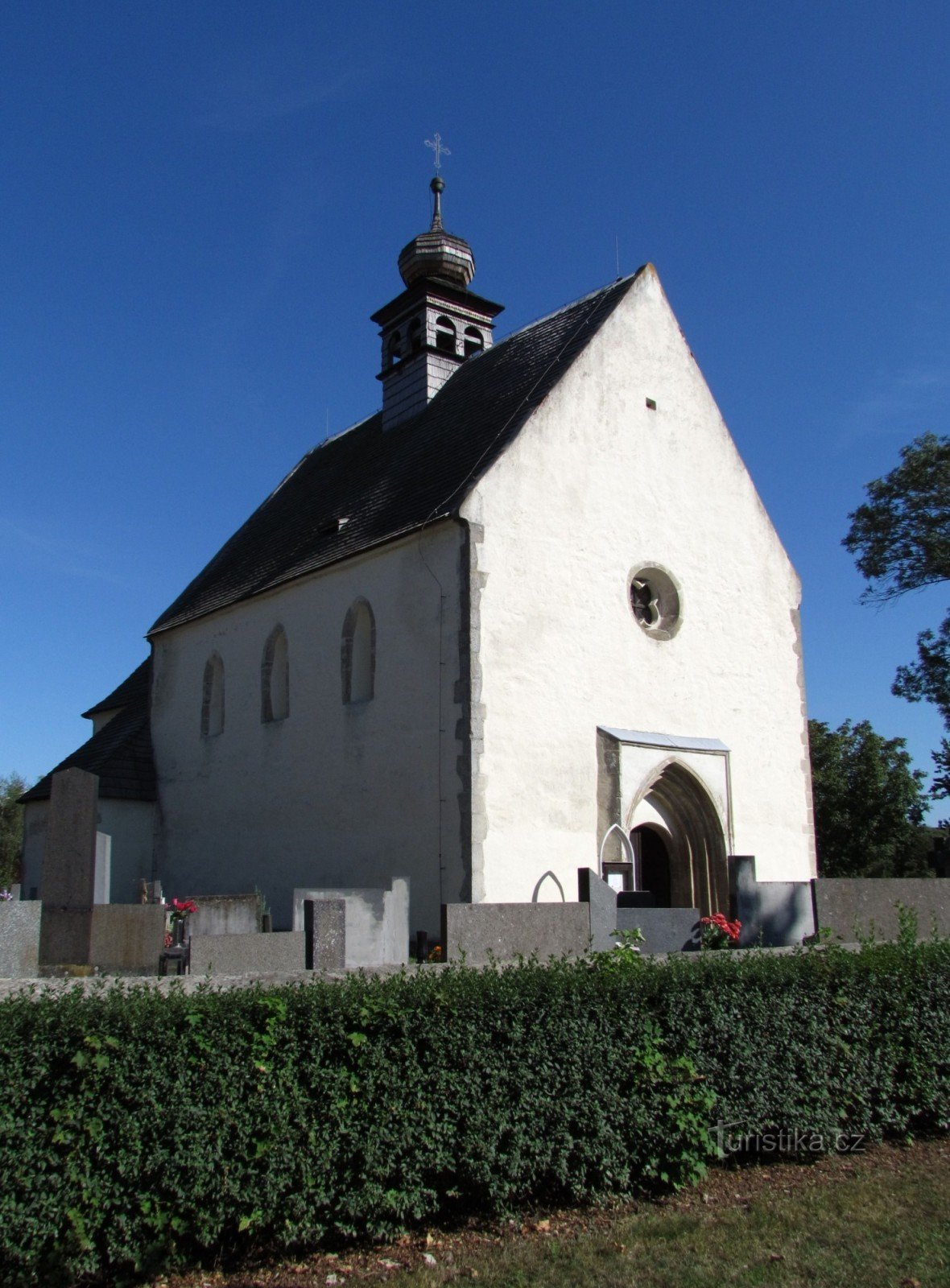 Tečovice - iglesia de San Jacobo el Mayor