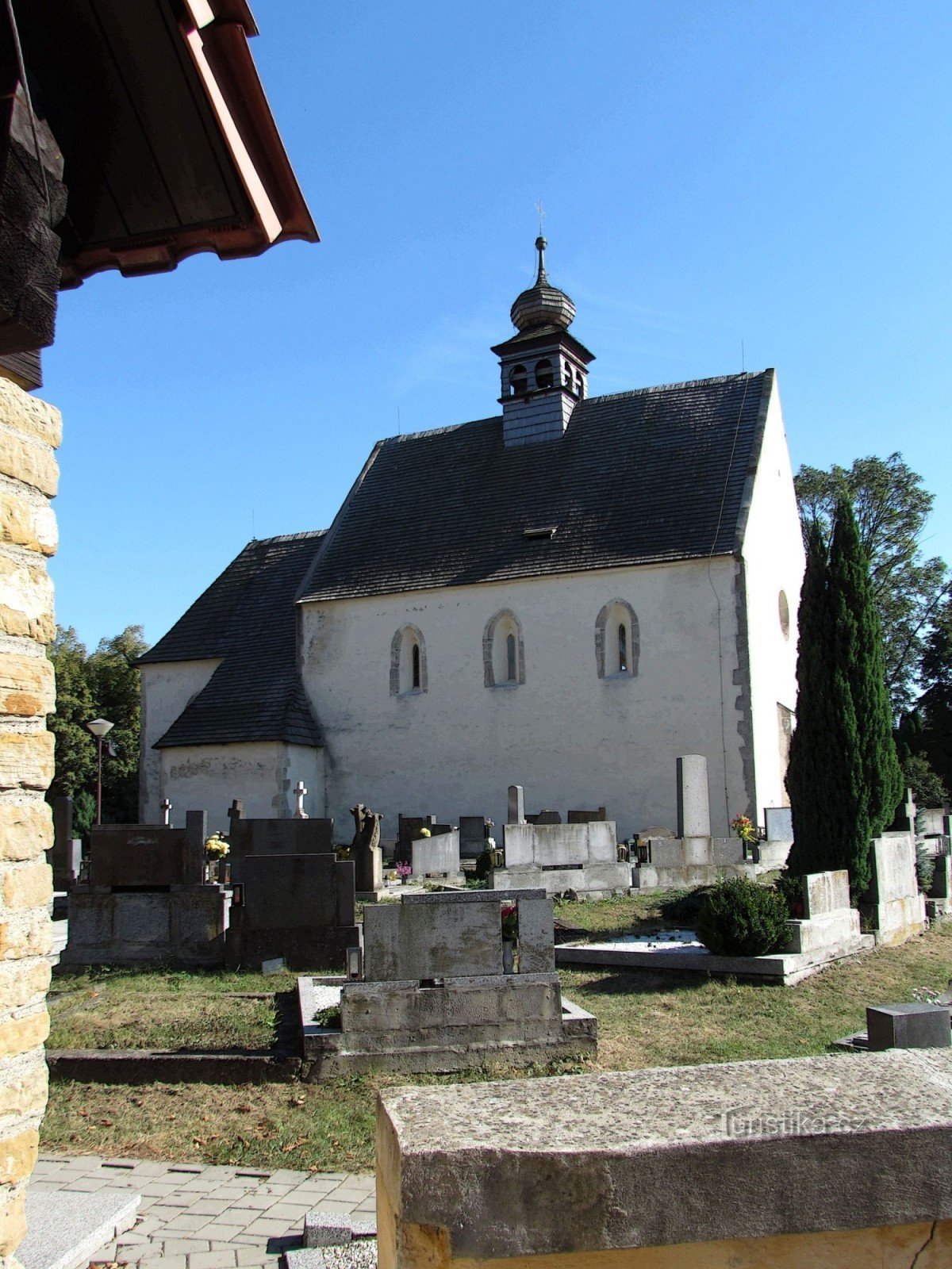 Tečovice - iglesia de San Jacobo el Mayor