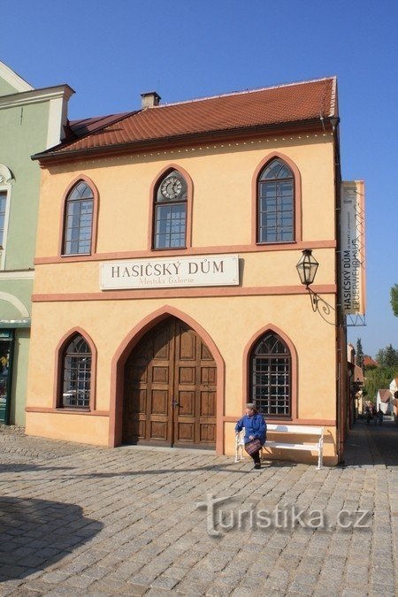 Telč - Galeria Firehouse-cidade