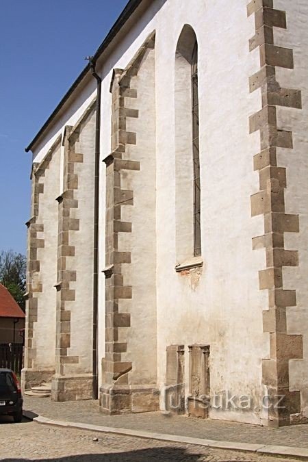Telč - biserica Sf. Jakub