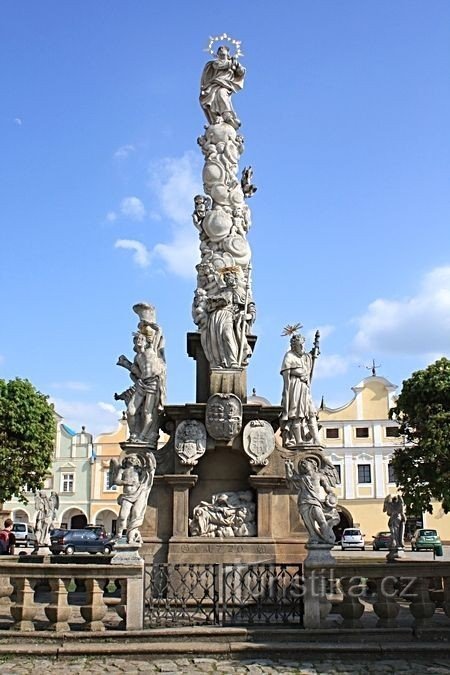 Telč - columna mariana