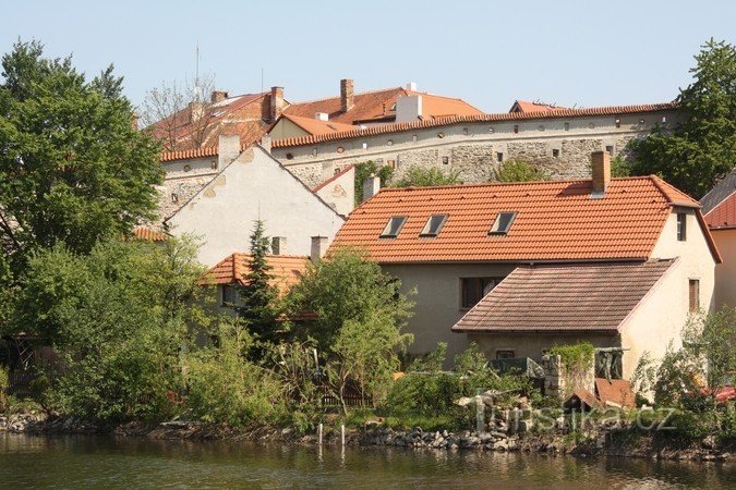 Telč - fortifications de la ville