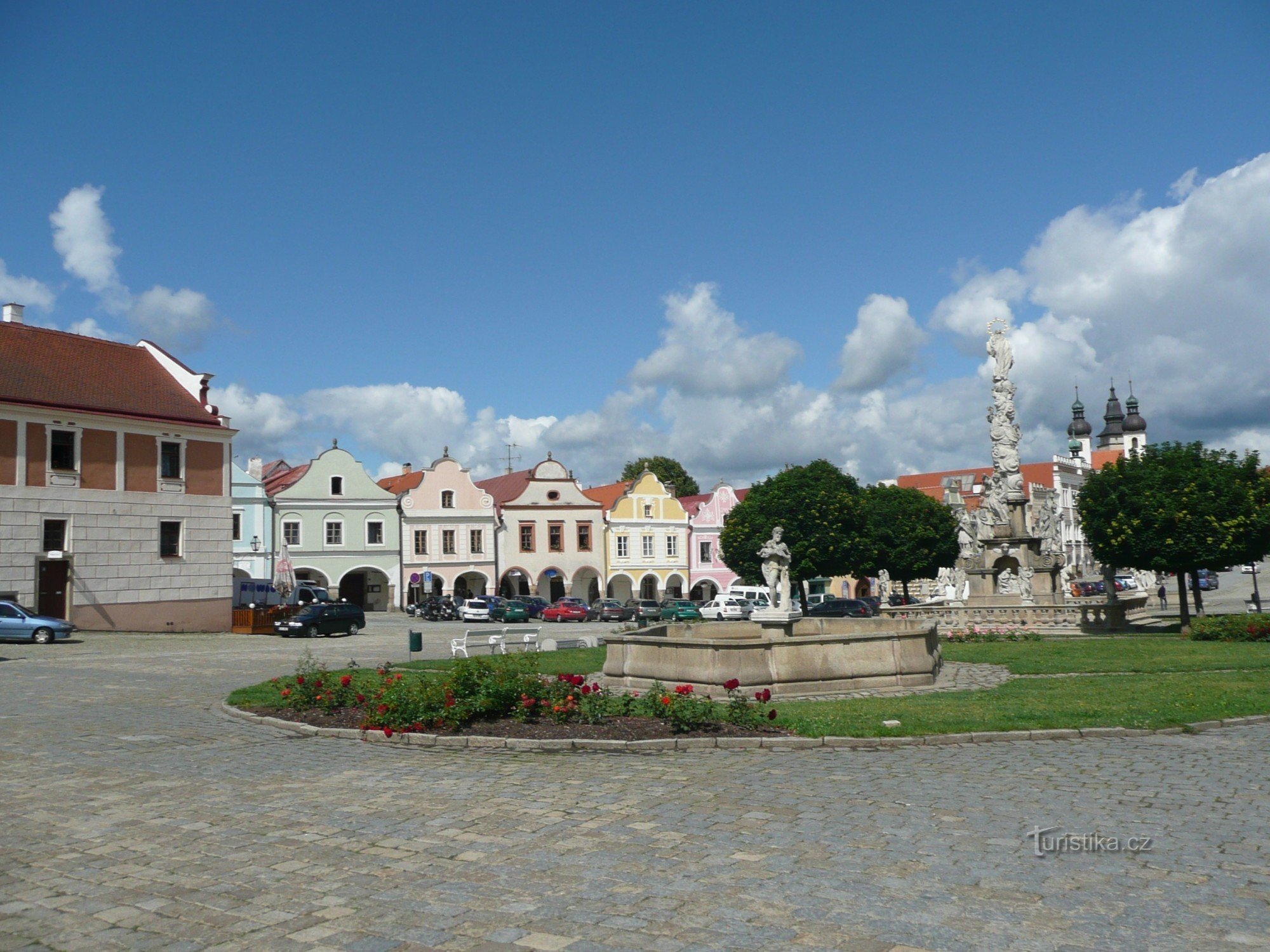 Telč, Zachariaše z Hradec 广场