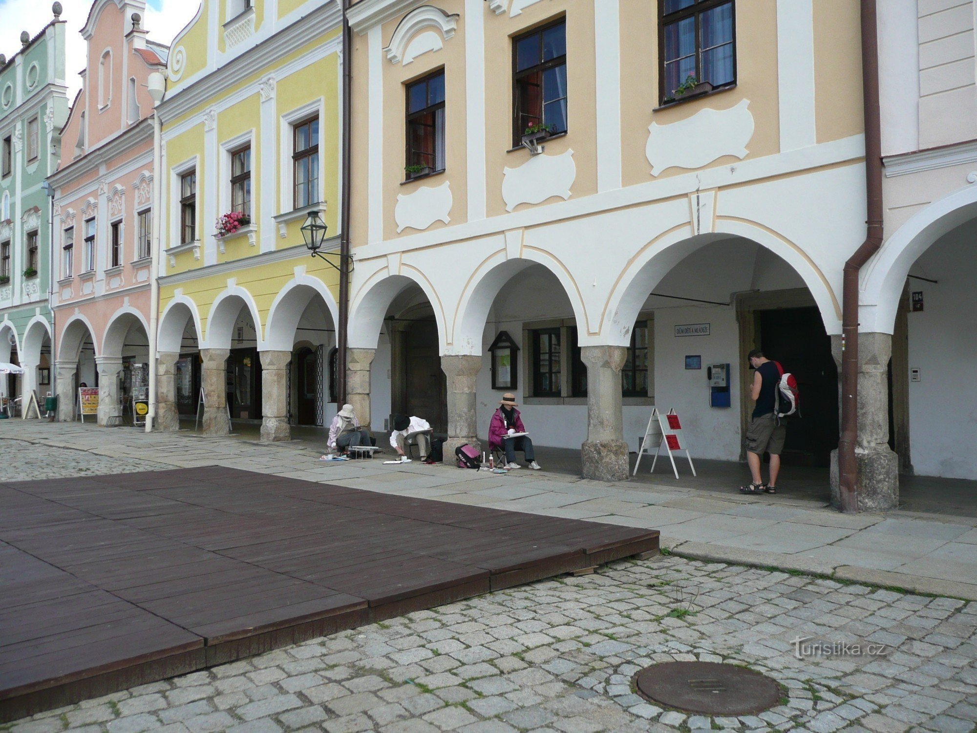 Place Telč, Zachariáše z Hradec