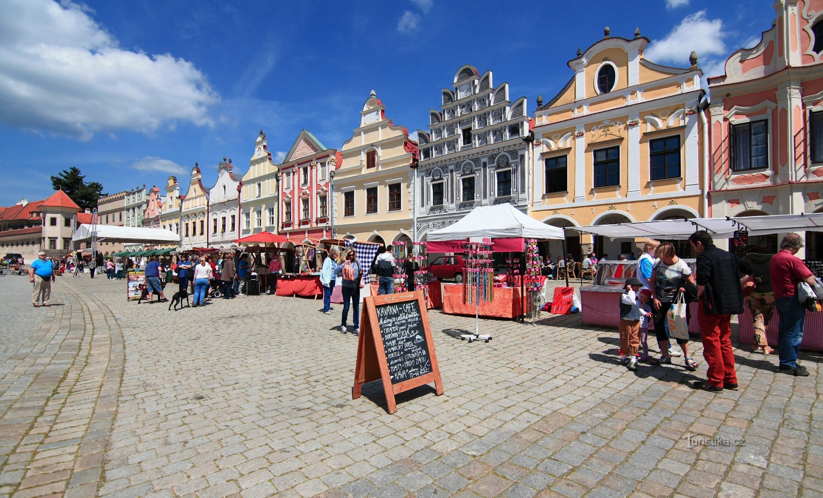 Telč - Piazza Zachariáše z Hradec