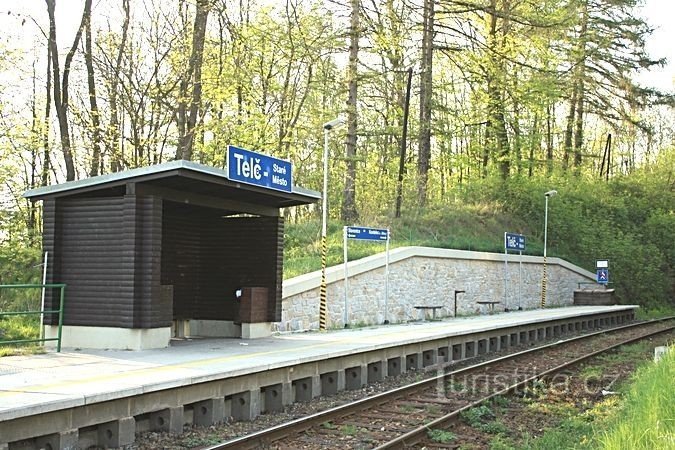 Telč-Staré Město - Bahnhof
