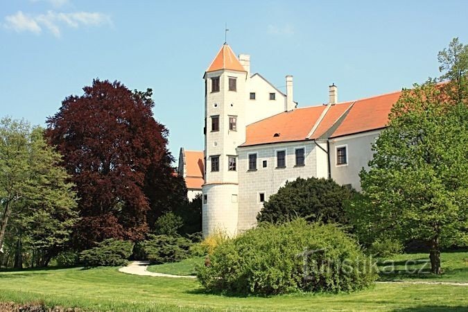 Telč - grajski park