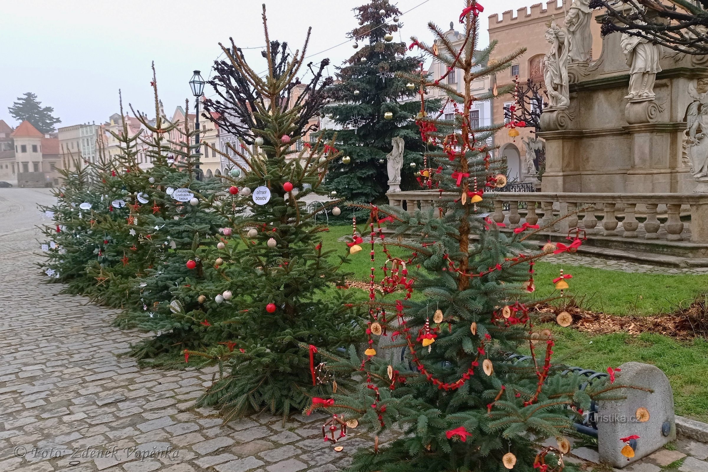 Telčské náměstí Zachariáše z Hradec.