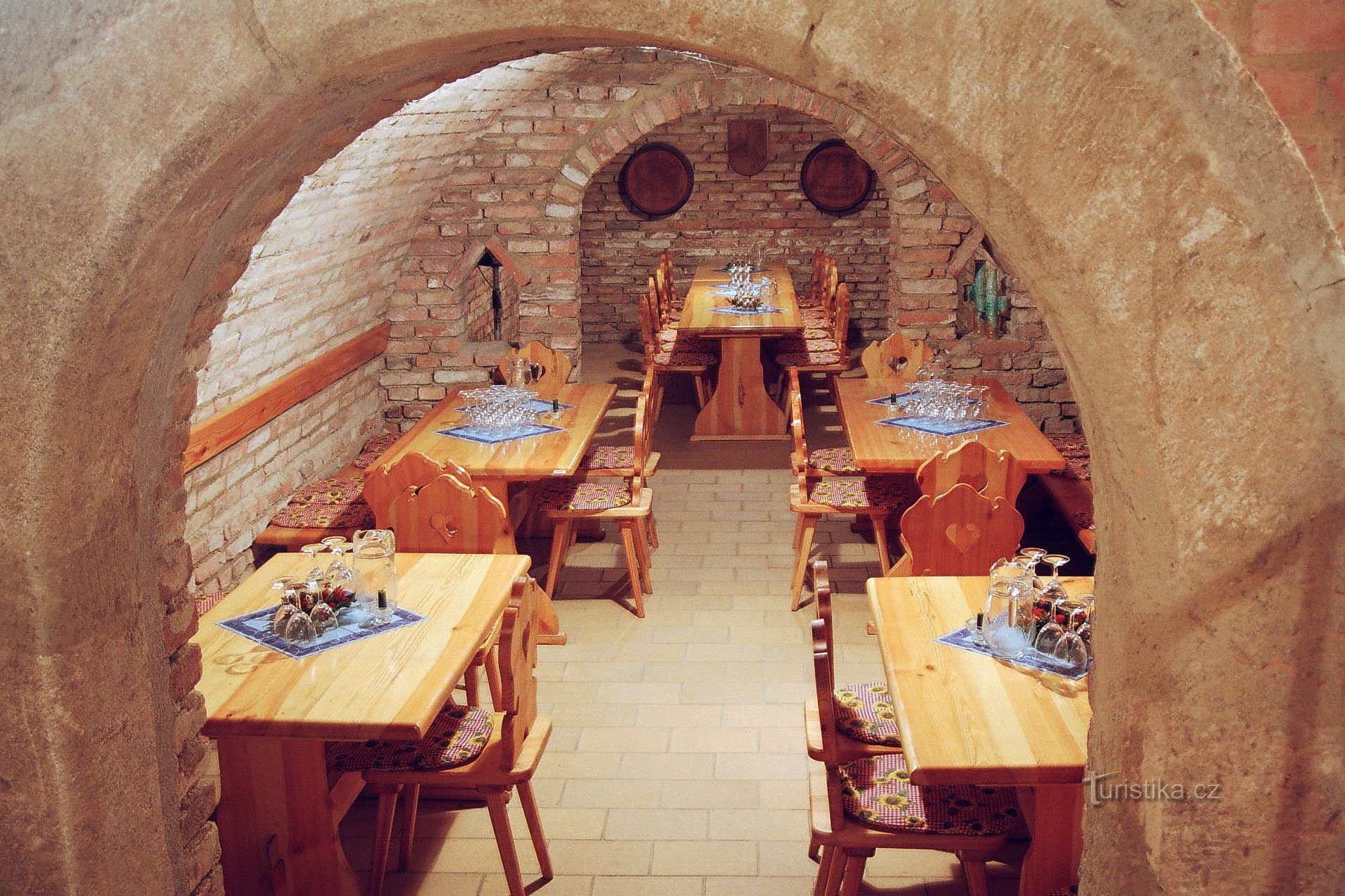 チェイコヴィツェのテンプル騎士団の地下室