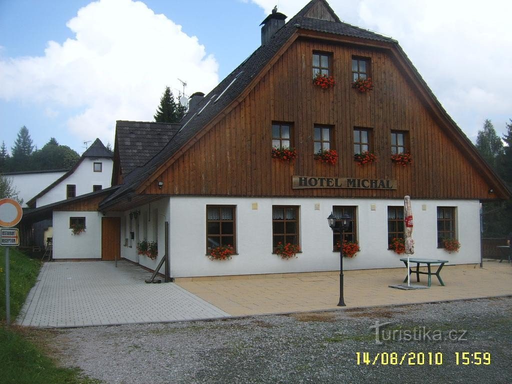 then the Michal pension, now Pašta