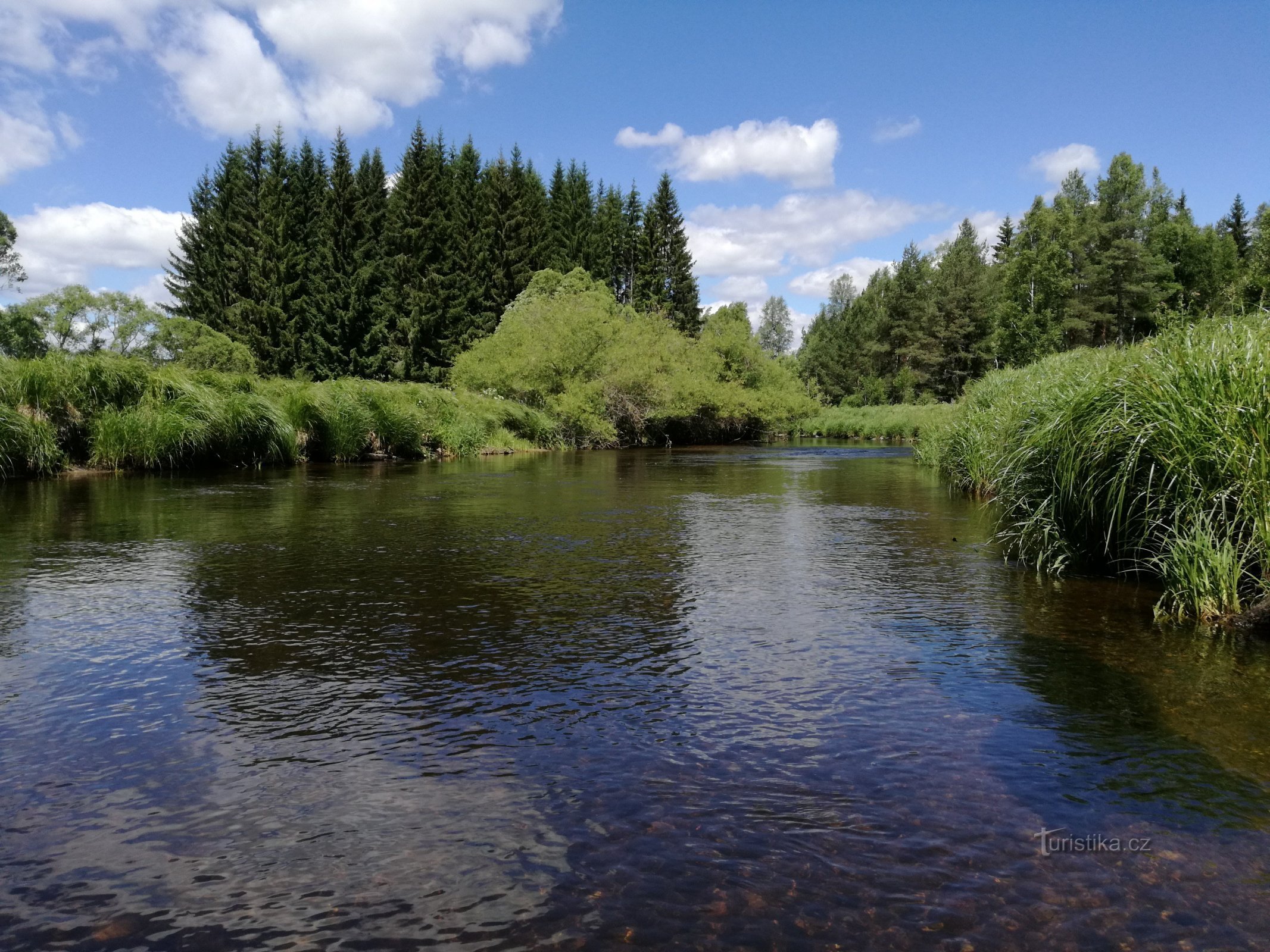 La Vltava chaude