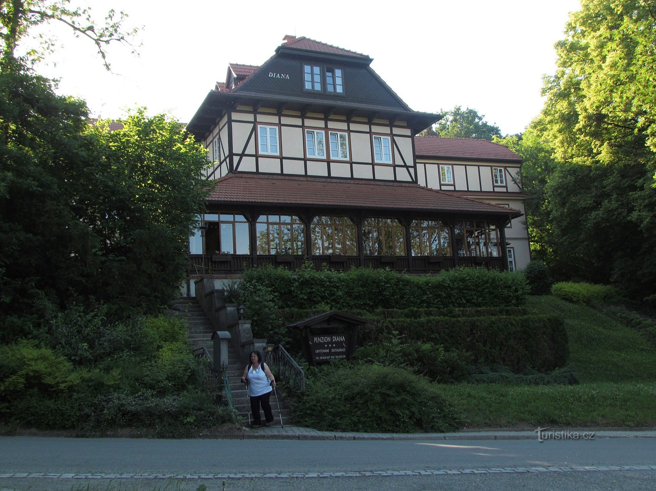 Teplice nad Bečvou - nhà hàng Diana