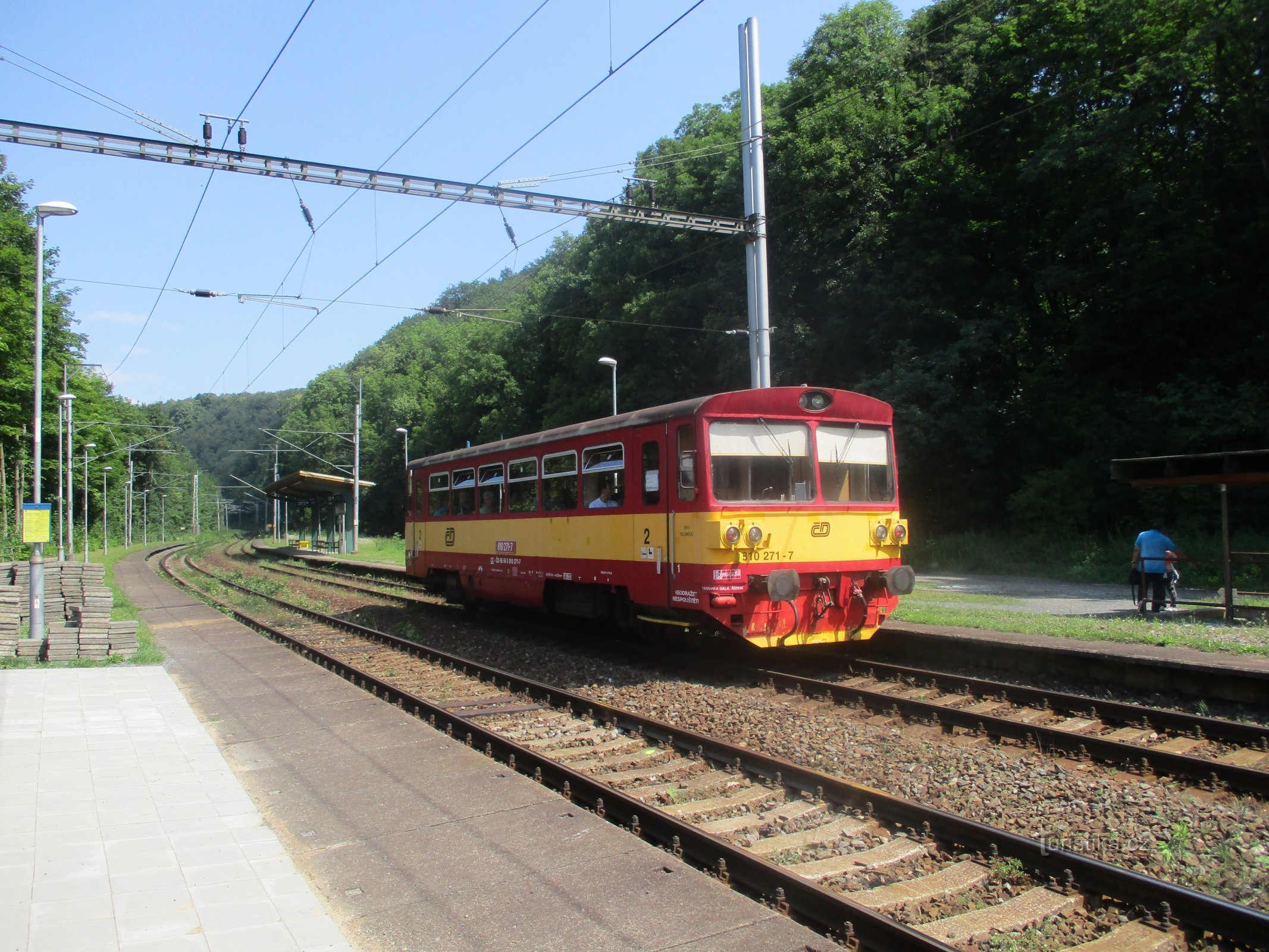 Teplice nad Bečvou - estação ferroviária