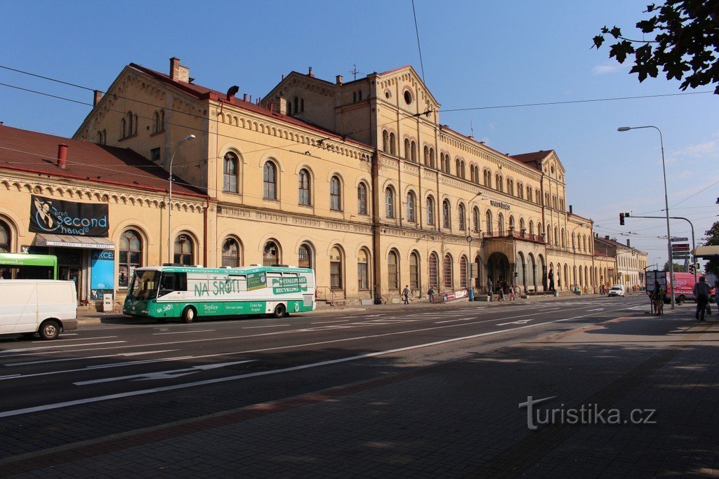 Teplice, gare