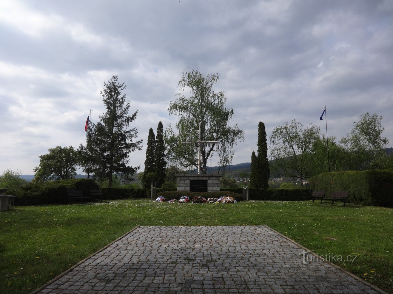 Teplice - Monumento alle vittime della marcia della morte