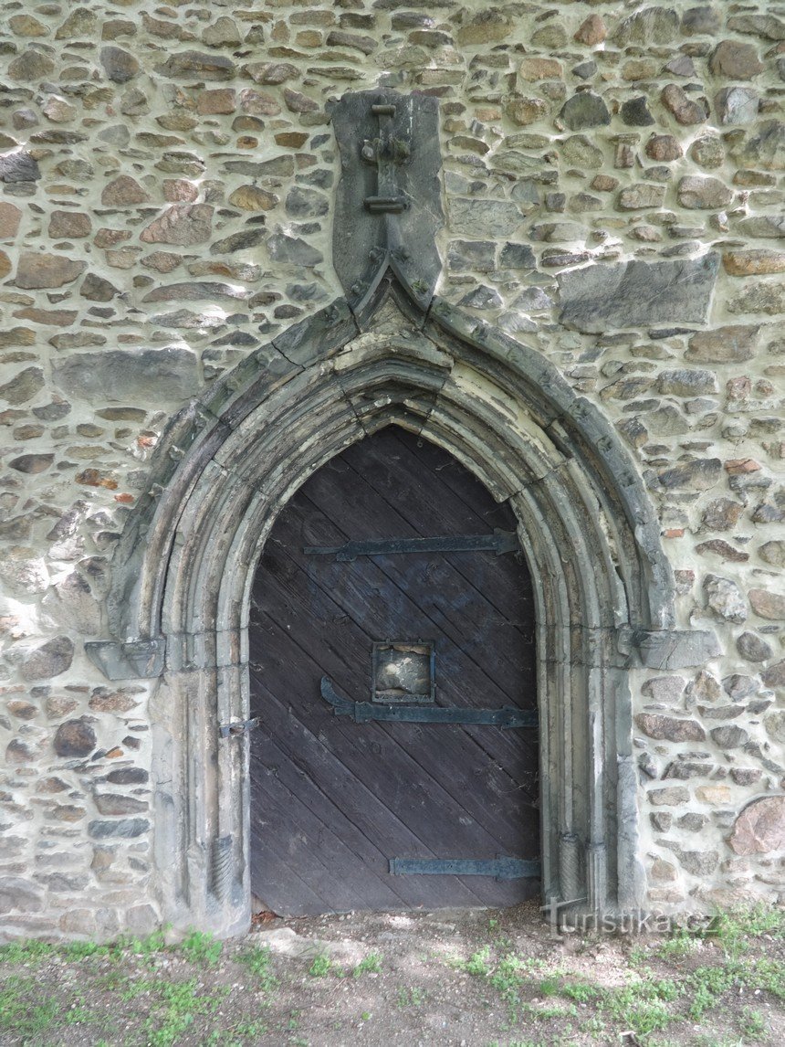 Teplice - ruines de l'église de St. Procope