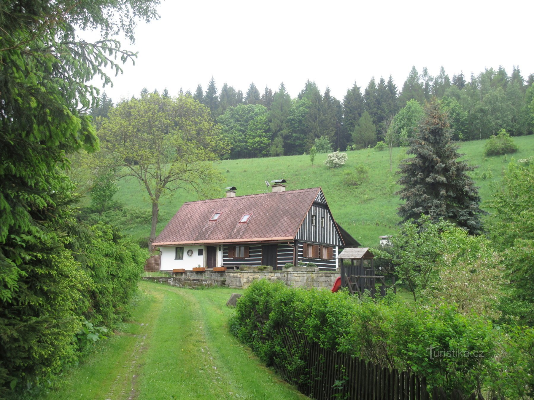 Teplické-rotsen - Čáp uitkijktoren