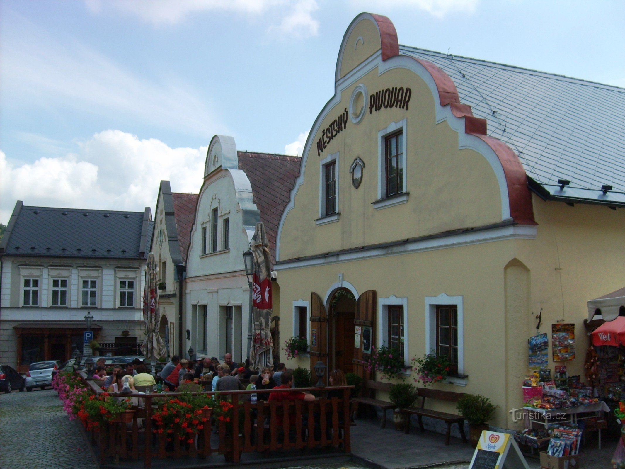 terraza y cervecería