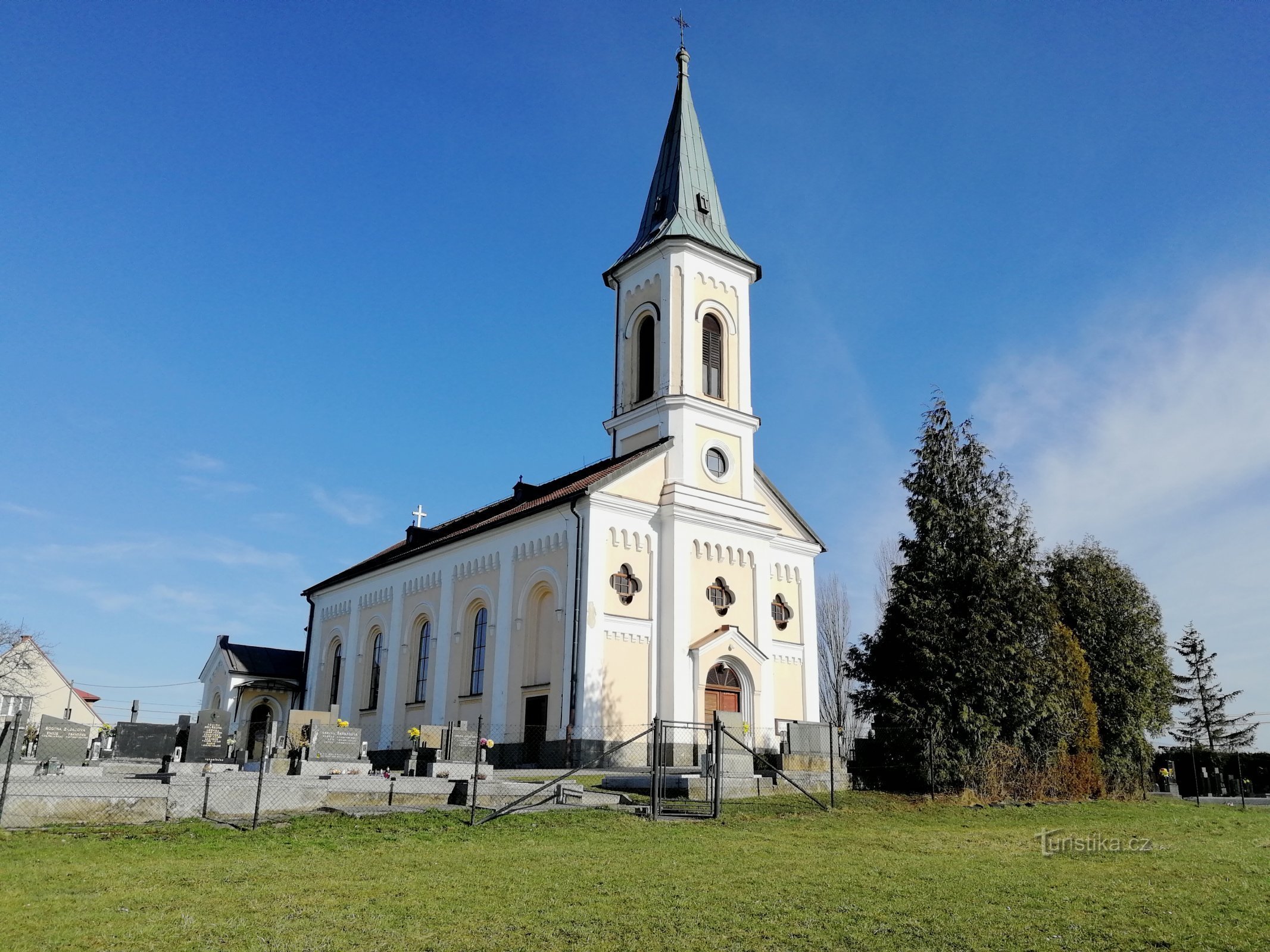 Těrlicko - kyrkan på Kostelec